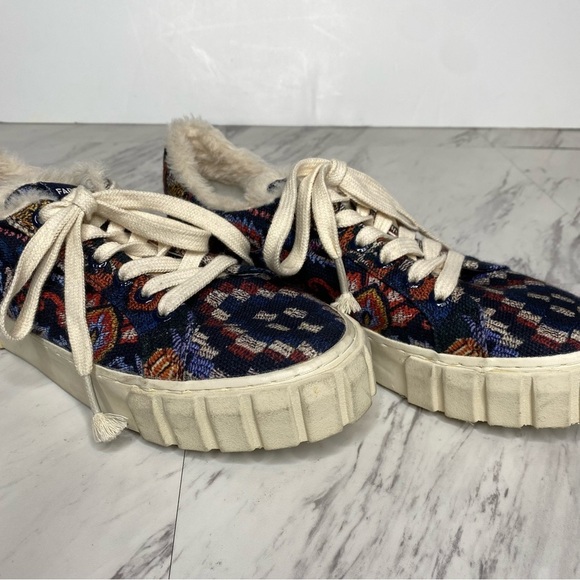 Farm Rio Printed Flatform Sneaker 8 1/2 - Picture 9 of 14